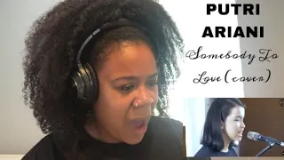 Putri Ariani - Somebody To Love (cover) | REACTION!!!!