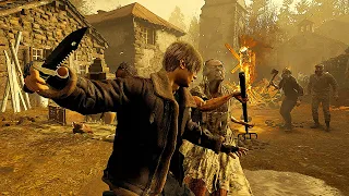 Resident Evil 4 Remake - Mr. Kennedy Stylish Kills - GAMEPLAY PC (No Damage)