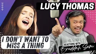 I DON'T WANT TO MISS A THING with LUCY THOMAS | Bruddah🤙🏼Sam's REACTION VIDEOS