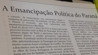 A Emancipação Política do Paraná
