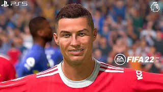 FIFA 22 - Man United vs Chelsea | Premier League 21/22 PS5 Gameplay • [4K 60FPS]