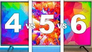 TCL 4 Series vs 5 Series vs 6 Series - TV Comparison