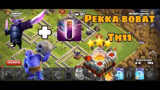 Pekka-bobat can destroy every th11 beses l Th11 Pekka bobat attack strategy 2023 l clash of clans
