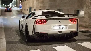 CRAZY Arab Novitec N-Largo Ferrari 812 Superfast - Insane V12 Sounds !