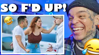 TopNotch Idiots - Breaking Up Relationships! | Couples Freaking Out On Me! [reaction]