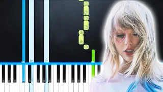 Taylor Swift - Cruel Summer (Piano Tutorial Easy) By MUSICHELP