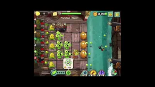 PvZ 2 Plants Vs Zombies 2 - Pirate Seas Day 22 #shorts #pvz2 #plantsvszombies2