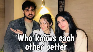 Who knows each other better challenge with Iqreeb | Rabia Faisal | Sistrology