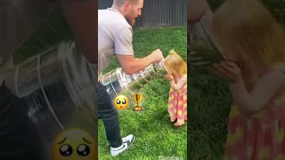 Gabriel Landeskog sharing the Stanley Cup with his daughter 😍🏆