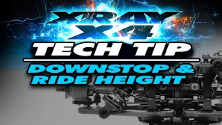 XRAY X4 - Tech Tip - Downstop & Ride Height