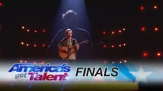 Chase Goehring: Singer/Songwriter Relays A Powerful Message - America's Got Talent 2017