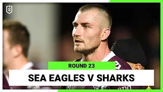 NRL Manly Warringah Sea Eagles v Cronulla Sutherland Sharks | Round 23, 2022 | Full Match Replay