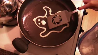 Halloween Pancake Art