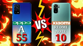 OPPO A55 VS XIAOMI REDMI NOTE 10 Which is BEST?