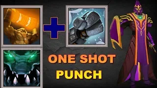 One Punch Man Farming Int | Dota 2 Ability Draft