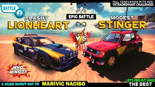 OFF THE ROAD LIONHEART VS STINGER BATTLE | INFINITE OPENWORLD DRIVING OTR | ANDROID GAMEPLAY HD 2022