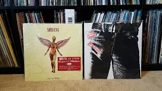 Nirvana - In Utero 20th Anniversary & The Rolling Stones - Sticky Fingers Deluxe Vinyl LP