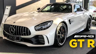 MERCEDES AMG GT R FULL REVIEW Designo DIAMOND WHITE Bright Nappa Leather