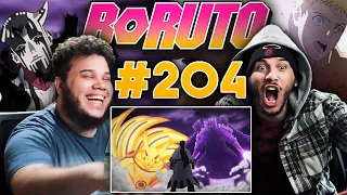 REACTION | "Boruto 204" - Naruto & Sasuke DESTROYED?!?!