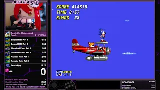 Sonic 2 - Wing Fortress Zone in 1:33 IGT [World Record]