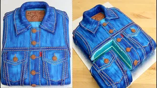 3D Denim Jacket Cake | Realistic Cakes That Looks Like Everyday Objects