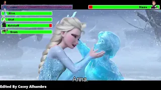 Frozen (2013) Final Battle with healthbars (40K Subscribers Special)