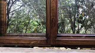 Новые окна из лиственницы и дуба. Как рождается красота.
