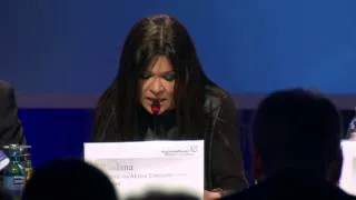 Ruslana - Speech at Medientreffpunkt Mitteldeutschland | Leipzig, German. 5.05.2014