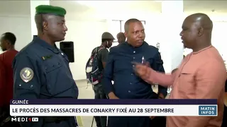 Guinée : Le procès des massacres de Conakry fixé au 28 septembre