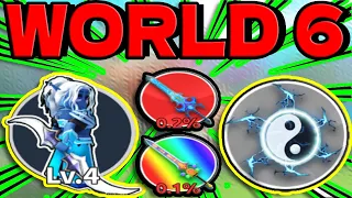 *NEW* WORLD 6 UPDATE IS FINALLY HERE!!! Roblox Sword Warriors