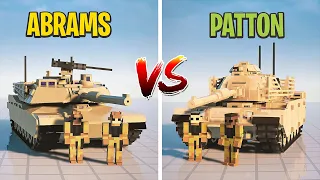 ABRAMS Tank vs PATTON Tank | Teardown