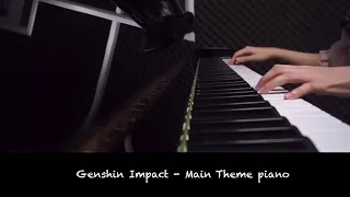 Genshin Impact OST - Main Theme (piano cover)