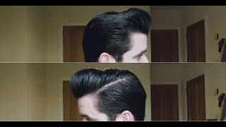 How to Style a Pompadour (thick wavy hair)
