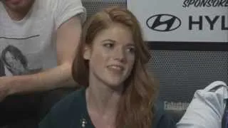 Rose Leslie on Ygritte & Jon Snow Breakup (SDCC 2013)