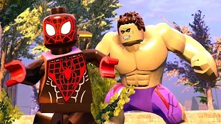 LEGO HULK VS LEGO SPIDERMAN 🎬 Lego Marvel Super heroes