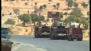 Turkey deploys tanks, military equipment to Syrian border (6/26/12)