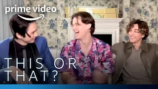 This Or That? | The Summer I Turned Pretty | Prime Video