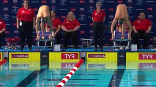 Dressel vs Andrew 100 Fly 2020 Des Moines Start & B/O