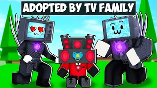 Adopted By Titan TV Man Family!