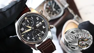 КАКОЙ МЕХАНИЗМ ЛУЧШЕ? ETA ИЛИ МАНУФАКТУРНЫЙ IWC PILOT’S WATCH CHRONOGRAPH