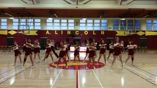 ALHS Cheerleaders vs ICA girls basketball