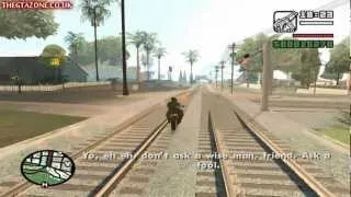 GTA San Andreas - Mission #17 - Wrong Side Of The Tracks (HD)