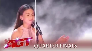 Emanne Beasha: WOW! 10 Y.O. Opera Singer Is Truly SPECIAL!! | America's Got Talent 2019