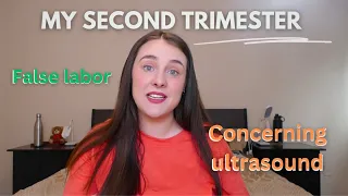 My Second Trimester Recap ⎮ false labor, anatomy scan, weird symptoms