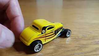 Matchbox 33 Ford Coupe wheel swap