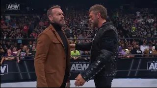 AEW Dynamite 10/4/2023 - Christian Cage Tells Egde To "Go F*ck Himself" & Refuses To Team With Him!