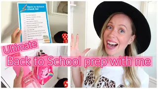 ULTIMATE BACK TO SCHOOL ROUTINE / GET IT ALL DONE & PREP / DITL SAHM MOM 2021 & HAUL/ Lii Borossy