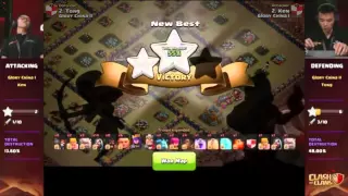 Glory China 1 vs  Glory China 2Semi finals  The first ClashCon 2015, Clash of clans