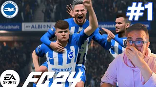 ΜΙΑ ΝΕΑ ΑΡΧΗ! - EA FC 24 BRIGHTON CAREER EPISODE 1