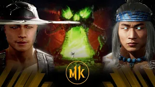 Mortal Kombat 11 - (Klassic) Kung Lao Vs Fire God Liu Kang (Very Hard)